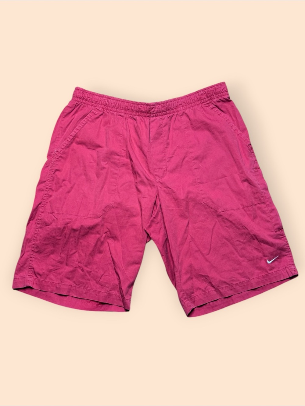 Vintage Nike Y2K Shorts Red Men’s XL Vtg 2000s
